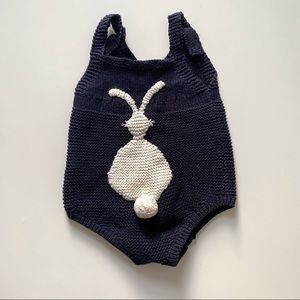 Stella McCartney Knitted Kids Bunny Romper Sz 6 months